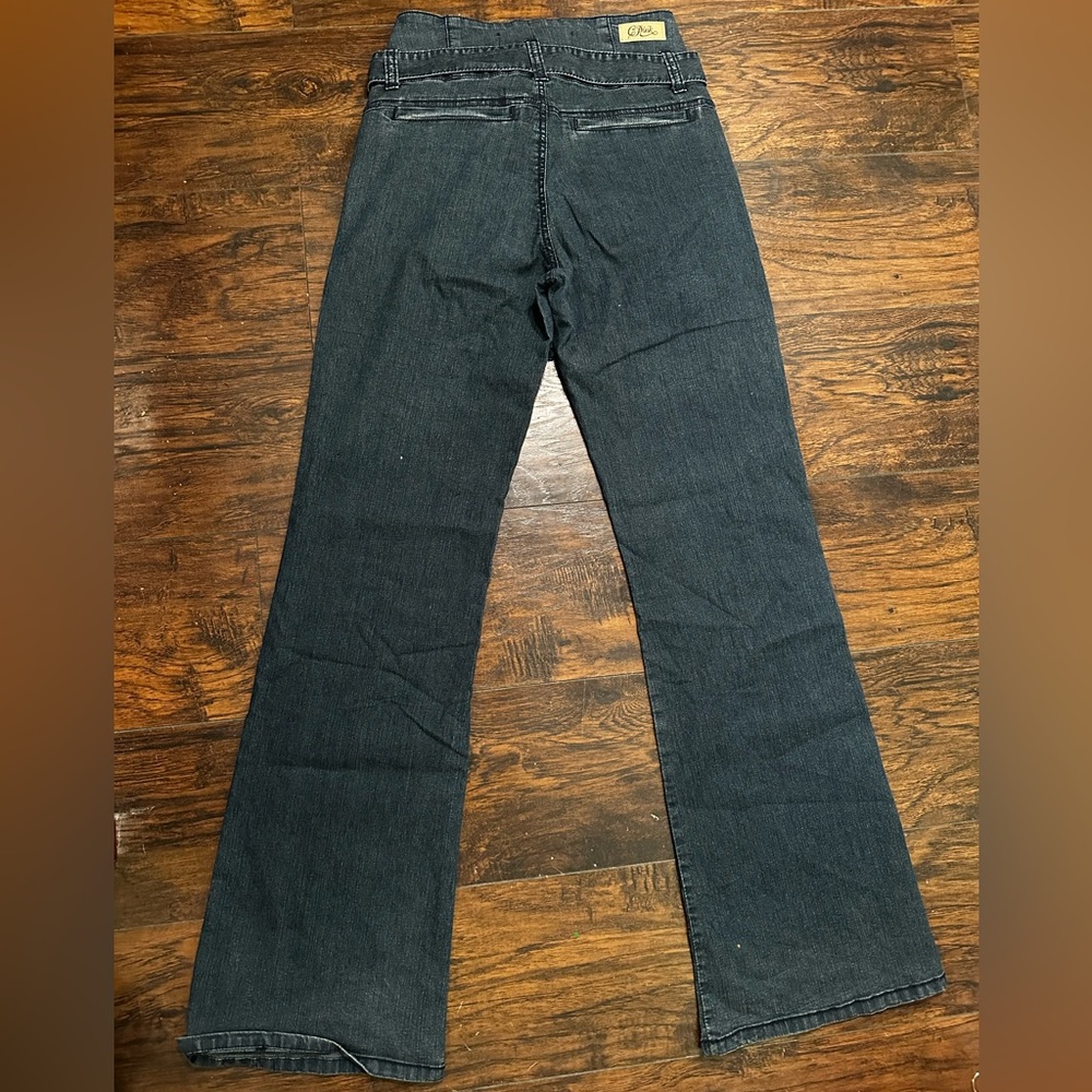 Flared High Rise Jeans - Picture 3 of 8